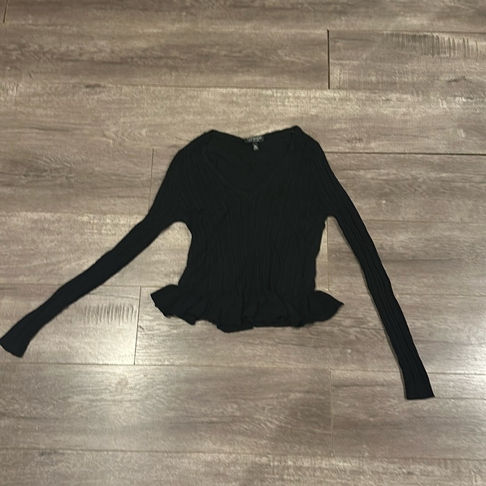 Topshop knit cropped top size 6